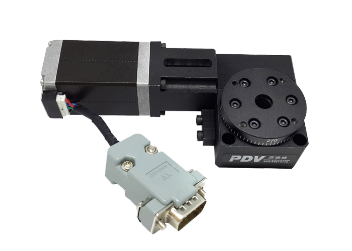 PX110-30 精密型電動旋轉臺(蝸輪蝸桿)  直徑30mm 分度盤 