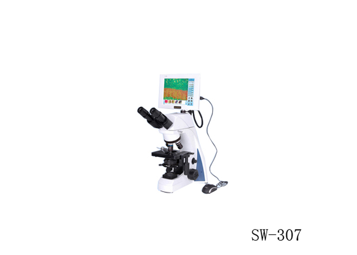 SW-307 數碼顯微鏡 三目生物顯微鏡
