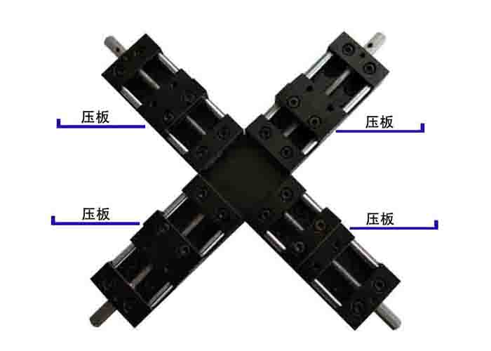 手動(dòng)平移臺/線性滑臺/四軸拉伸臺PT-SD35（四軸拉伸)